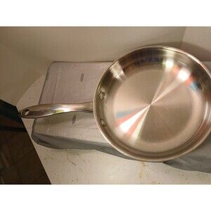 Wolfgang Puck Cafe Collection 8 Inch Omelet Pan/Sauté  Skillet Stainless Steel